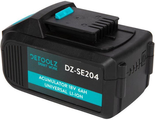 Baterie Detoolz Dz-se204 18V/6Ah