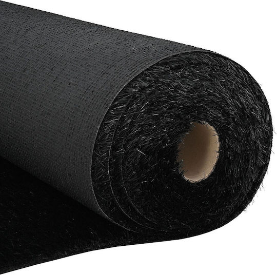 Synthetic Turf in Roll 1x5m and 30mm Height in Black Colour
