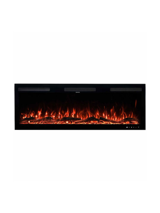 Hitense Wall Mounted Electric Fireplace 1600W 106.7x12.7cm Gray