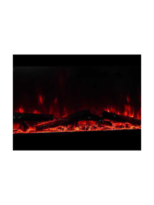 Hitense Wall Mounted Electric Fireplace 1600W 127x12.7cm Gray