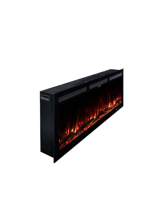 Hitense Wall Mounted Electric Fireplace 1600W 152.4x12.7cm Gray