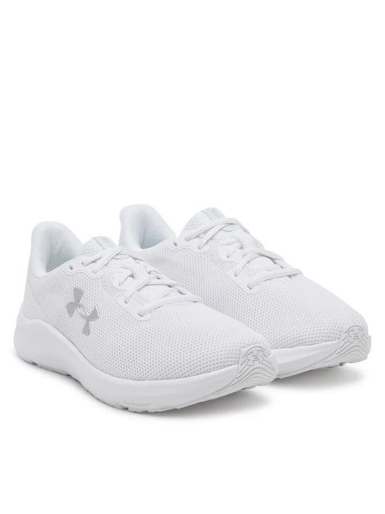 Under Armour Charged Pursuit 4 Γυναικεία Training Λευκά