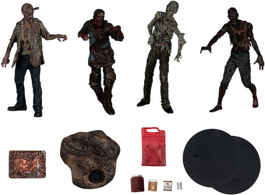 Walking Dead Action Figures 4-pack Walkers 13 Cm