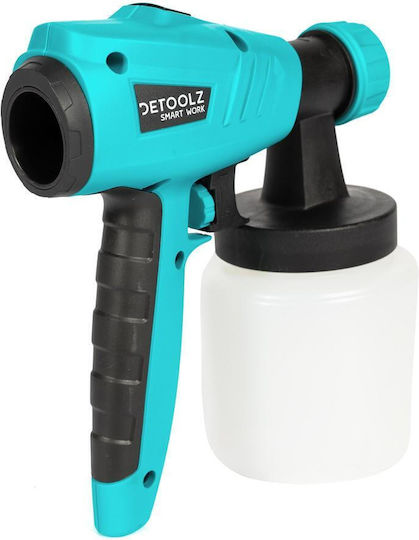 Pistol de vopsit electric Detoolz Dz-se250 800 W 1000 ml/min Vâscozitate maximă 120 DIN Albastru