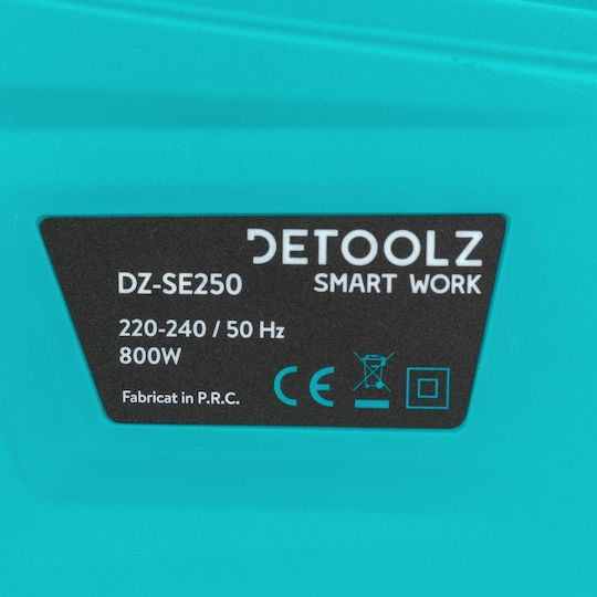 Pistol de vopsit electric Detoolz Dz-se250 800 W 1000 ml/min Vâscozitate maximă 120 DIN Albastru