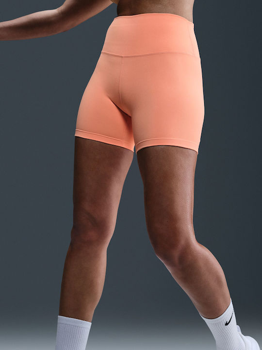 One Women's Bike Training Legging High Waisted Dri-Fit Apricot Agate, Black