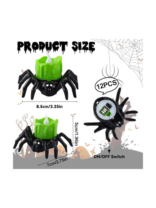 Lustră Decorativă Lumânare Verde