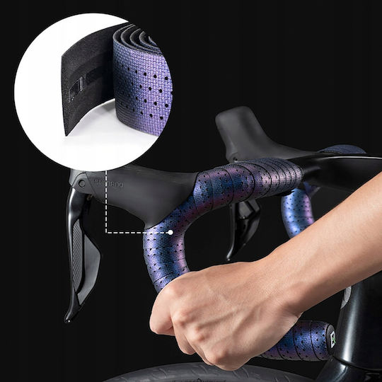 Rockbros Eva Embossed Handlebar Tape Blue