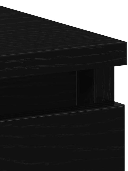 Desk Wooden Black 90x45x76cm