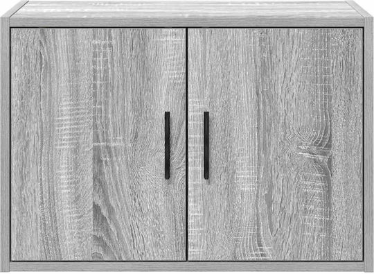 Dulap Suspendat pentru Sufragerie din Placă Aglomerată Gri Sonoma 60x30x41cm