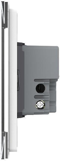Livolo Berührungswandschalter Dreifach Weiß