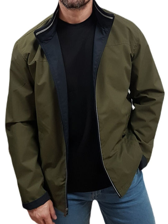 Jacket Windproof Olive/blue