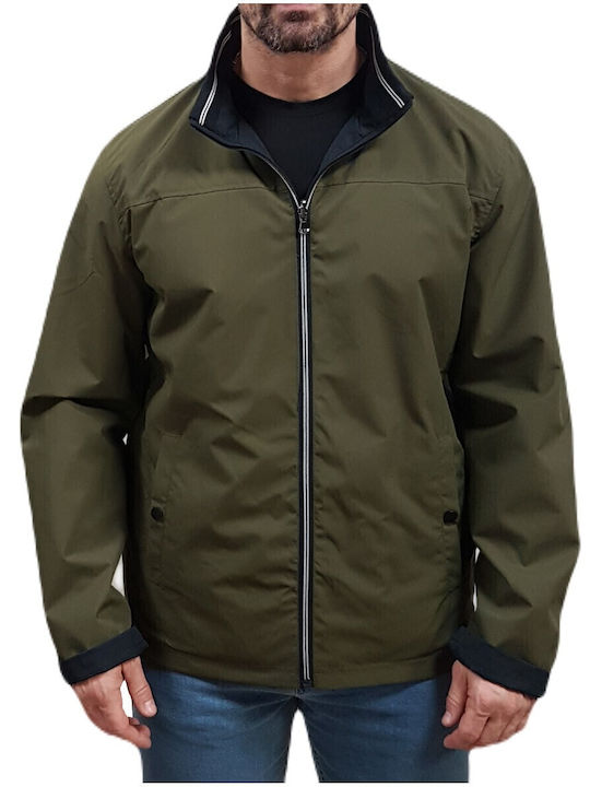 Jacket Windproof Olive/blue