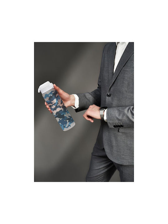 Ion8 Water Bottle Plastic 1000ml Blue