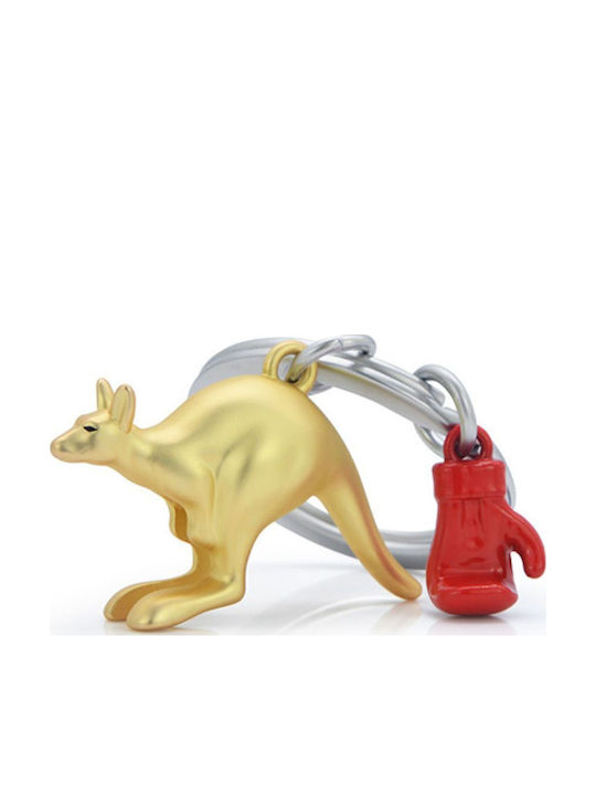 Metalmorphose Kangaroo Boxing Glove Keychain