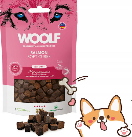 Woolf Leckerli für Hunde mit Lachs 100gr