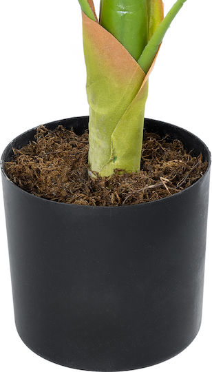 Globostar? Artificial Garden Blood Banana 20944 Decorative Plant Blood Banana H90cm