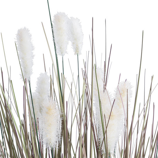 Bunny Tails σε Γλάστρα Μπεζ 70cm GloboStar