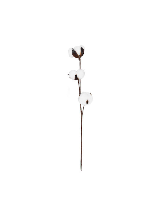 Artificial Decorative Branch White 40cm GloboStar
