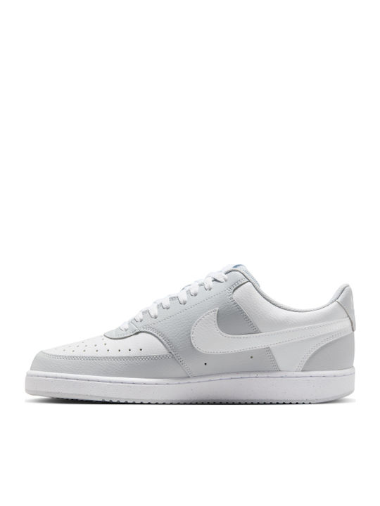 Court Vision Low Adidași Bărbătești Albi