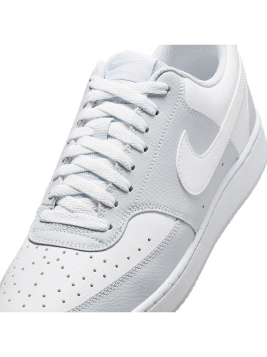 Court Vision Low Adidași Bărbătești Albi