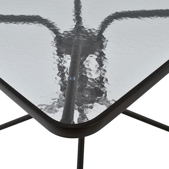 Dining Set for Small Outdoor Spaces 3pcs Brown