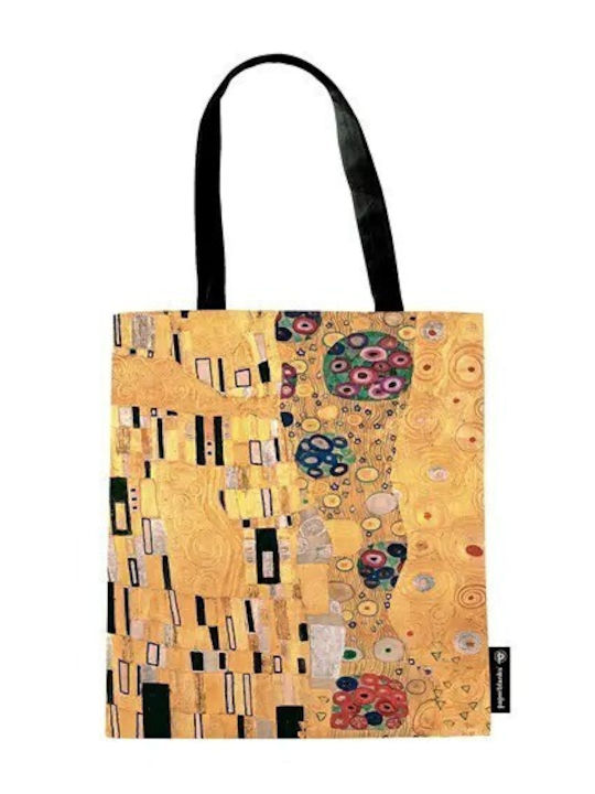 Чанта за рамо от платно Paperblanks Klimt Kiss 45x34x9см Pa99437