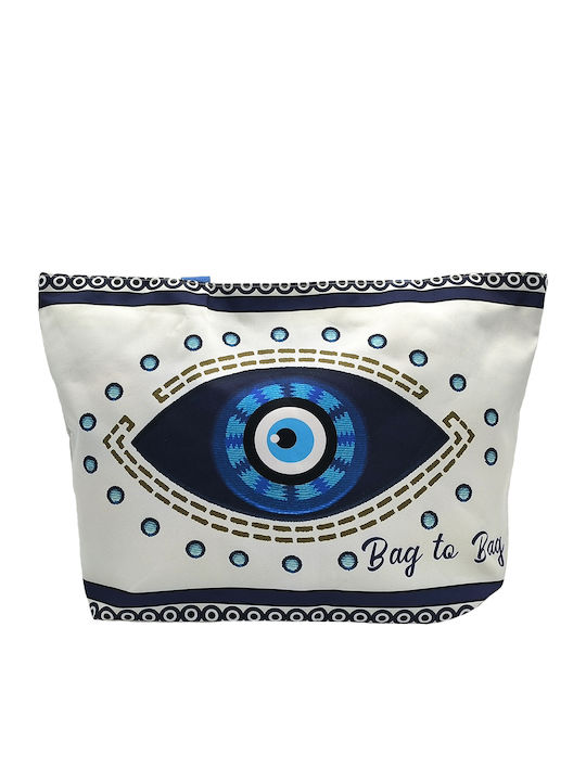 Gift-Me Fabric Beach Bag with Wallet Black
