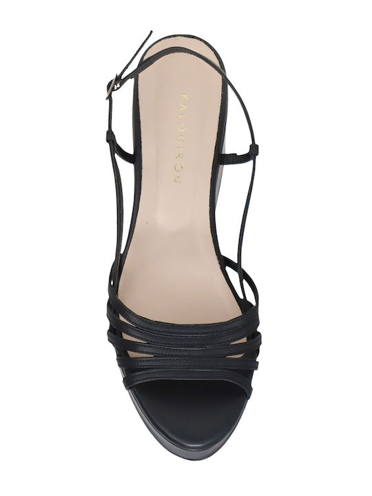 Platforme dama Negre KAILY