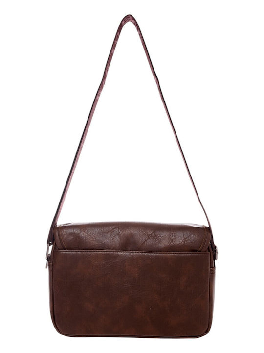 Kreuzweise Herrentasche Schulter / Crossbody Braun