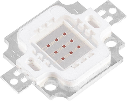 GloboStar LED 10W Червено 1бр 73766