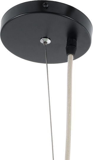 GloboStar Kentucky Ceiling Light Green Grid with E27 Socket 60x50x50cm