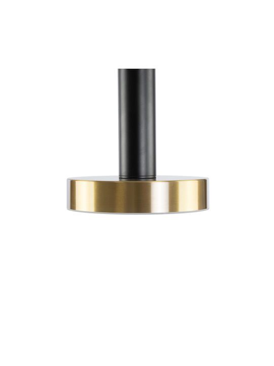GloboStar ZANE Black LED Pendant Ceiling Light with Warm to Cool White Light 15x20x20cm
