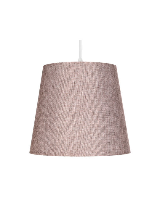 GloboStar Coney Pendant Light Pink with Socket E27 26x26x93cm