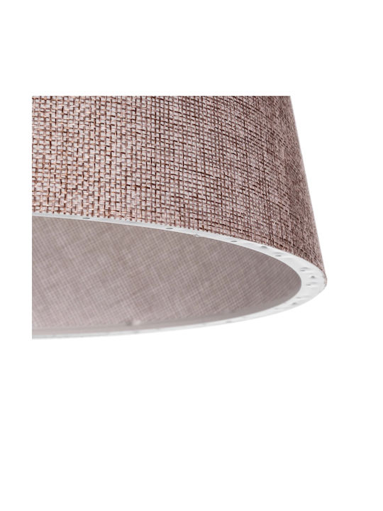 GloboStar Coney Pendant Light Pink with Socket E27 26x26x93cm