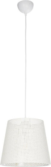 GloboStar Coney Lustră Bej cu Dulie E27 26x26x93cm.
