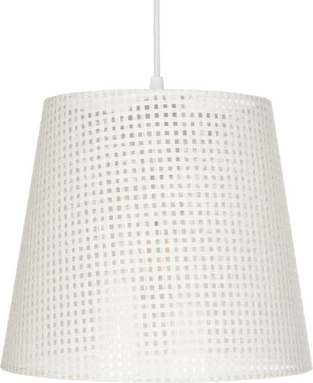 GloboStar Coney Lustră Bej cu Dulie E27 26x26x93cm.