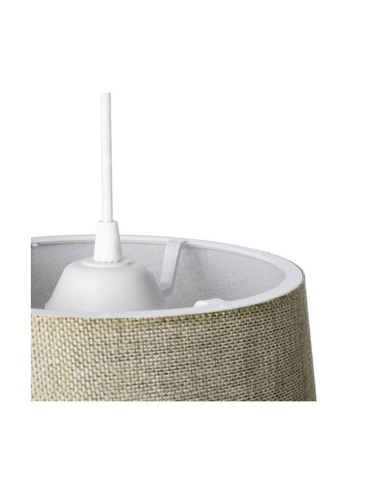 GloboStar Coney Κρεμαστό Φωτιστικό Πράσινο με Ντουί E27 26x26x93εκ.