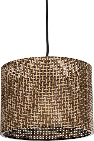 GloboStar Clairie Pendant Light Brown with Socket E27 22x22x93cm
