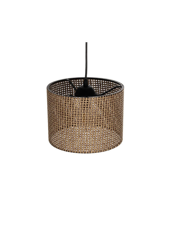GloboStar Clairie Pendant Light Brown with Socket E27 22x22x93cm