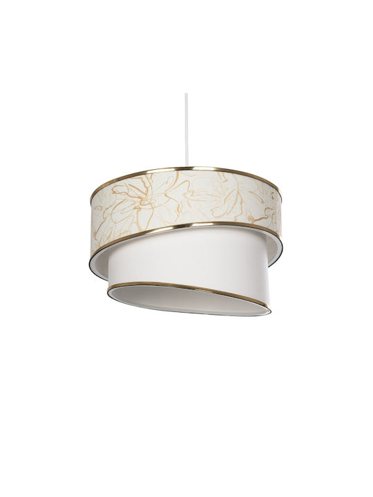 GloboStar Sonia Pendant Light with Gold Detail with Socket E27 30x30x90cm