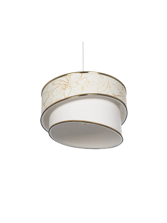 GloboStar Sonia Pendant Light with Gold Detail with Socket E27 30x30x90cm