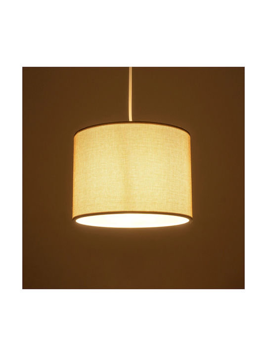GloboStar Blaze Pendant Light Bronze with Socket E27 22x22x90cm