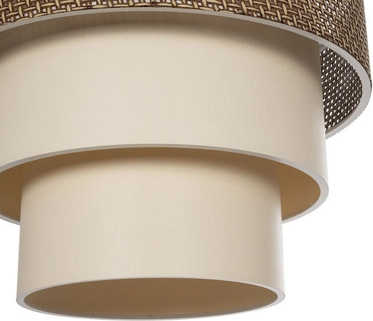 GloboStar Level Pendant Light Bronze with Socket E27 38x38x95cm
