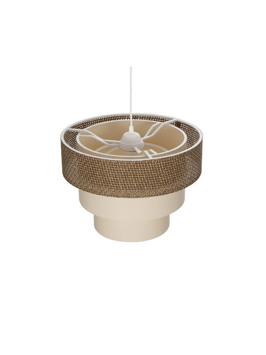 GloboStar Level Pendant Light Bronze with Socket E27 38x38x95cm