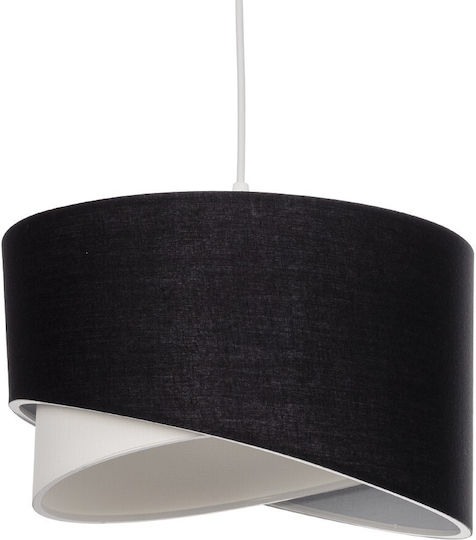 GloboStar Lili Black Pendant Ceiling Light with E27 Socket 30x30x22cm