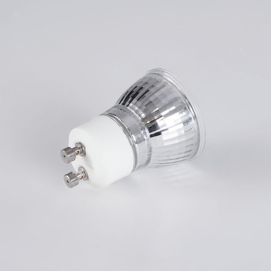 GloboStar Λάμπα LED 4W για Ντουί GU10 και Σχήμα MR11 Ψυχρό Λευκό 400lm