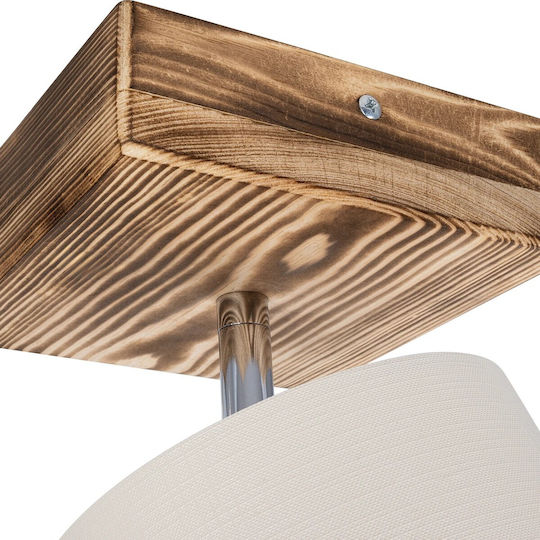 GloboStar Single Spot with Socket E27 in White Color
