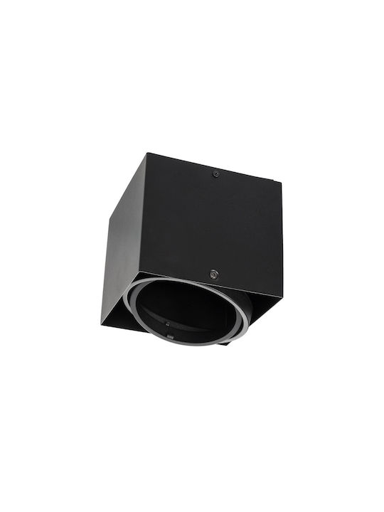 GloboStar Monos Spot cu Soclu GU10 în Culoare Negru