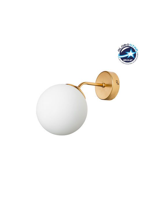 GloboStar Dalph Φωτιστικό Τοίχου 18εκ. GloboStar Dalph Φωτιστικό Τοίχου 18εκ.